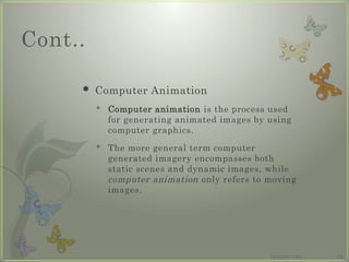 Basic-concept-of-animation for students to learn how to do animation | PPTX