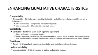Comparability Definition Chapter-2-Conceptual-Framework reviewerx | PPTX
