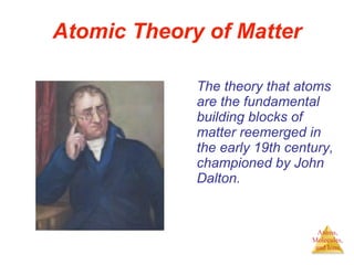 Atomic Theory of Matter ,[object Object]