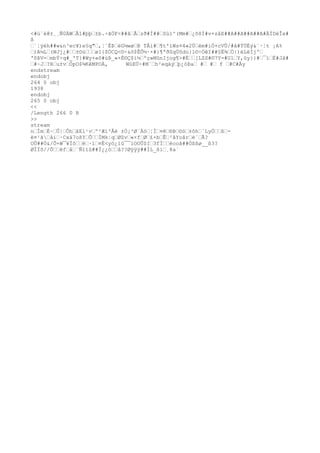 <#ú`é@±¸¸Ñ0ÄWˆÃî#þþˆ±b.÷ãÖF<##âˆÃˆzð#Ì##ˆSùï^(Mm#ˆ¿õ8Ì#v+zåE##A##A##A##A#ÄÌDèÎx#
ß
ˆ`¦ÿéh##w&n³ec¥)e§q"ˆ,¦´ÊÞˆèG¼wøˆB TÅì#ˆ¶t'íWs¤4«2Úˆém#iÓ+cVÛ/#â#ÝÜÈý&¨·¦t ¡A%
ˆ)A¼Lˆ(WJj¿#ˆˆ±©ùˆˆˆø1{ZÓCQ<©÷&õ$ÊÔ½·×#}¶ªðSqÙõdù}1©÷ÖêI##§Ë¾ˆÖ|)éLëÌjºˆ
'õÞV=ˆmbÝ÷q#_'T}#Wy+«õ#ùÞ_«×È©Ç$í½ˆºç»MûnIjog¶>#Ëˆˆ[LZS#©7Y=#UlˆY,ûy}}#ˆ¯ïˆÈ#Jå#
ˆ#~Jˆ?Hˆu±vˆÒpO$¾KêMPOÀ, WúEÜ÷#M`ˆh²eqäýˆþ¿òÞaˆ #ˆ #ˆ f ˆ#C#Ày
endstream
endobj
264 0 obj
1938
endobj
265 0 obj
<<
/Length 266 0 R
>>
stream
nˆÍmˆÈ~ˆÛ|ˆÔhˆâEl¹vˆº²Æí²Åë ±Ò¡³Ø¨Áóˆ¦Íˆ¤êˆ®Þˆ©óˆ±ôhˆ´LyÒˆˆßˆ-
ë¤¹ãˆåiˆ·Cxá7oßYˆÕˆˆÌMk¦qˆØZvˆ«×fˆØˆ£×bˆÊˆ²åYoârˆè`ˆÃ?
OÛ##Ò&/Õ+W¯¥Ïõˆˆëˆ·ïˆ¤È<yò¿ïû¯¯ïOOÛ$Iˆ3fÌˆˆèooâ##Òßßø__ß3?
ØÏÏõ//Õˆˆëfˆåˆ¨Ñïïû##Ï¿¿òˆˆå??Øÿÿÿ##ÌL_ßiˆ¸8a´
 