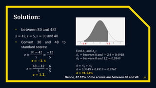 Chapter 2 Normal Distribution Statistics NORMAL DISTRIBUTIONS CHAPTER 2 WALLACE AN | PDF