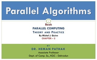 Parallel Algorithms | PPT