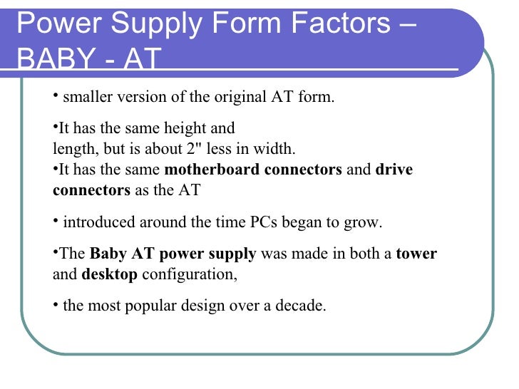 Chapter 2 Power Supply