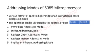 Microprocessor | 8085 Programming --------------------- | PDF