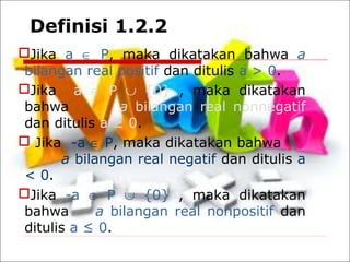 Analisis Real | PPT