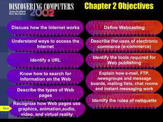 Chapter 2 The Internet And World Wide Web | PPT
