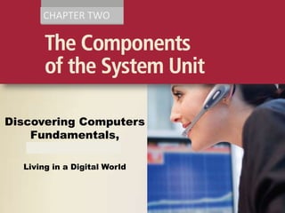 CHAPTER TWO

Discovering Computers
Fundamentals,
2011 Edition
Living in a Digital World

 