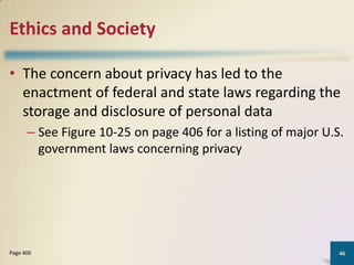 Chapter 9 security privacy csc | PPTX