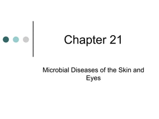 Chapter 21 Microbial Diseases of the Skin and Eyes 