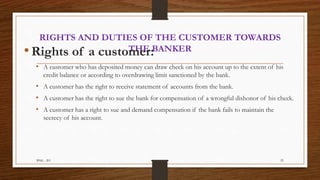 Relationship Between Banker and Customer | PPTX