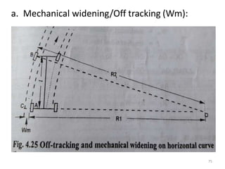 Chapter 2 Road geometrics | PPTX
