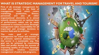Chapter 2 Strategic Planning and Management (Destination Management) | PDF