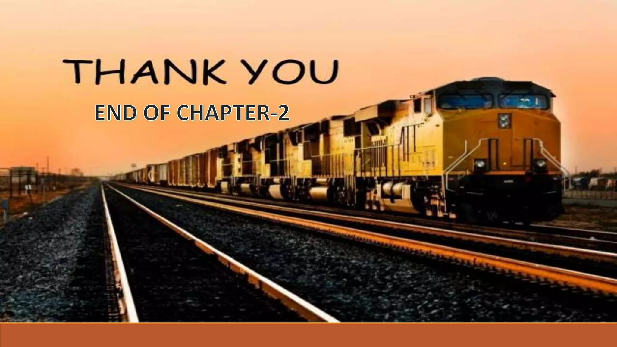 Chapter 2 track geometrics and its maintainance