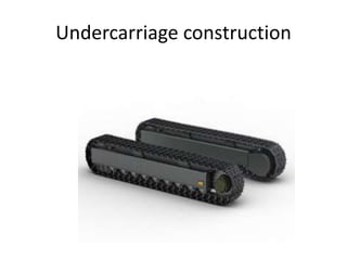Undercarriage construction
 