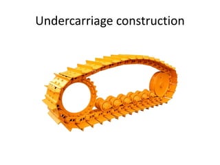 Undercarriage construction
 