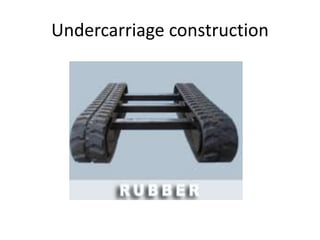 Undercarriage construction
 