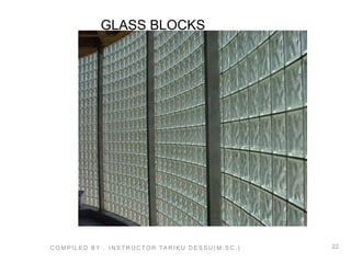 Glass Block Module chapter-2, Wall System.ppt