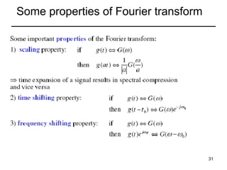 Some properties of Fourier transform

31

 