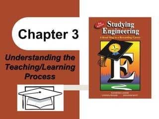 Understanding the
Teaching/Learning
Process
Chapter 3
 