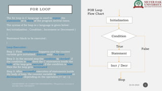 Loop and while Loop | PDF