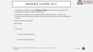 Loop and while Loop | PDF