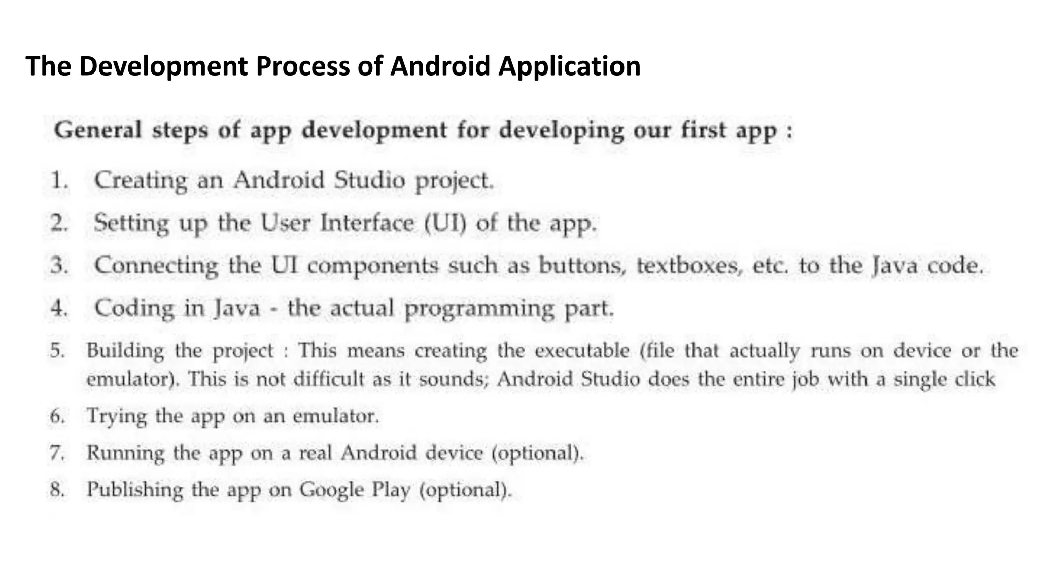 Mobile Application Development-Components and Layouts | PPTX