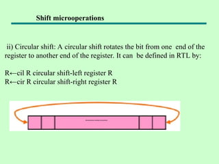 Chapter 3: Register Transfer and Micro-operations | PPT