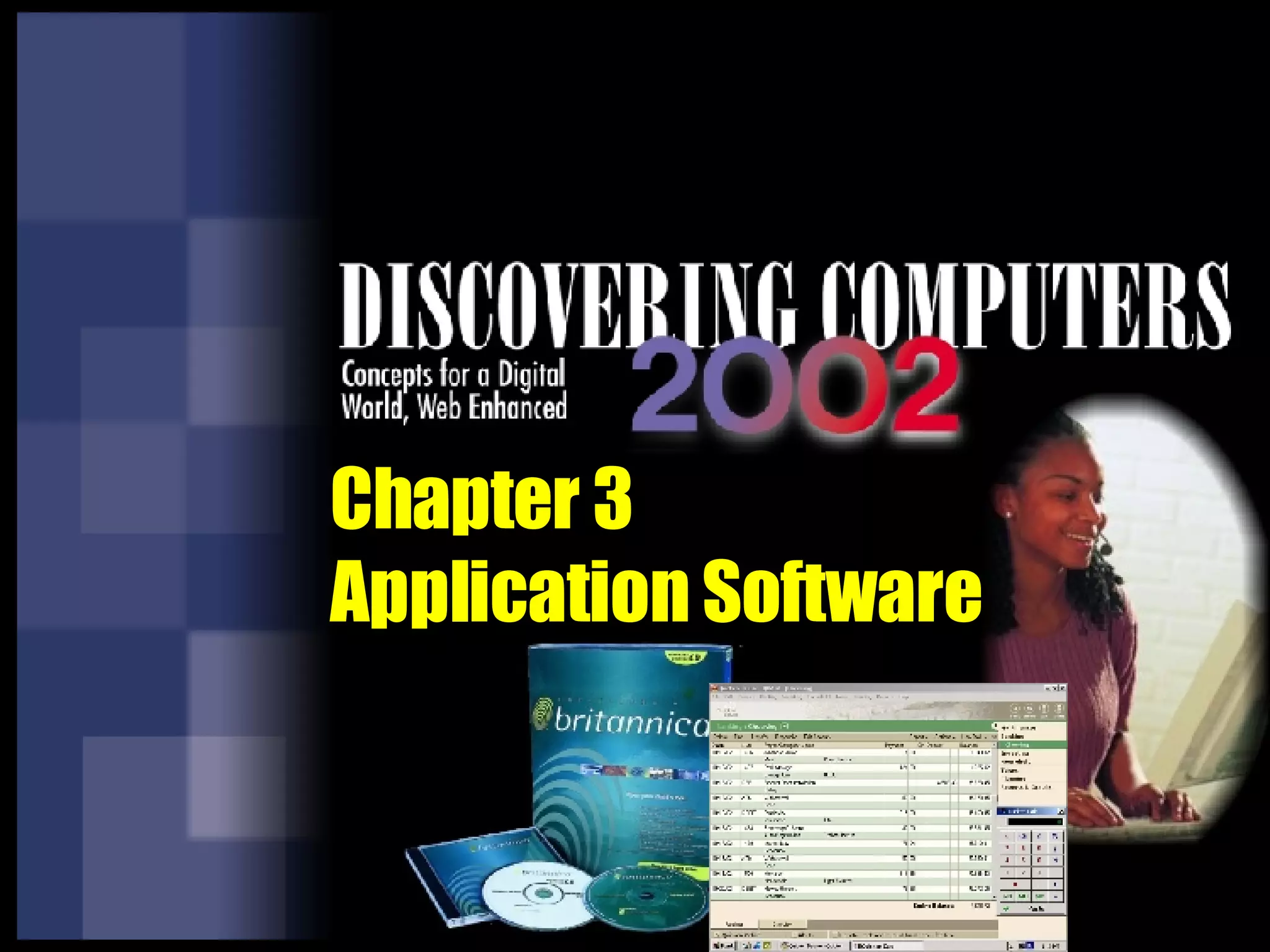 Chapter 3 Application Software | PPT | Operating Systems | Computer ...