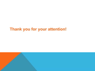 Thank you for your attention!
 