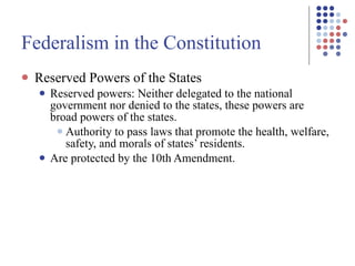 Reserved Rights Government Chapter 3 Ppt | PPT