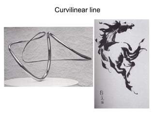 Curvilinear line 
