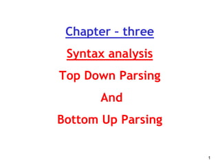 Chapter-3 compiler.pptx course materials | PPT