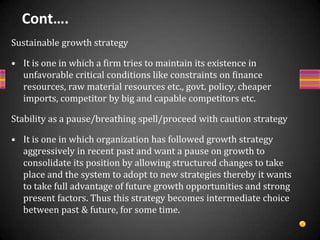 Growth Strategy