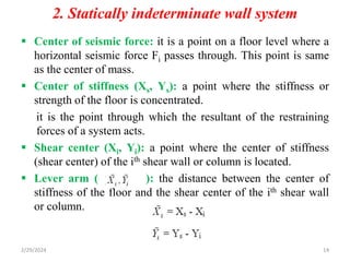 Chapter-Three Lateral Force Resisting Systems. pptx | PPTX