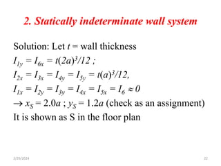Chapter-Three Lateral Force Resisting Systems. pptx | PPTX