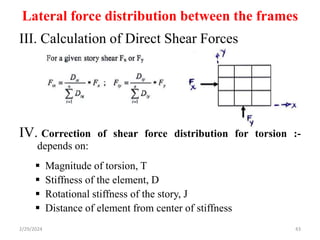 Chapter-Three Lateral Force Resisting Systems. pptx | PPTX