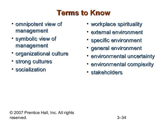 the omnipotent view of management the omnipotent view of management
