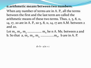 Chapter 3 sequence and series | PPTX