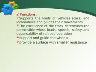 Comprehensive Overview of Railway Track Structures and Components | PPT