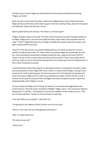 Chapter 4 - The Road to Violet City