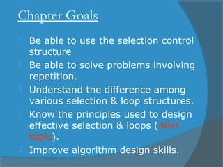 Selection Control Structures | PPT