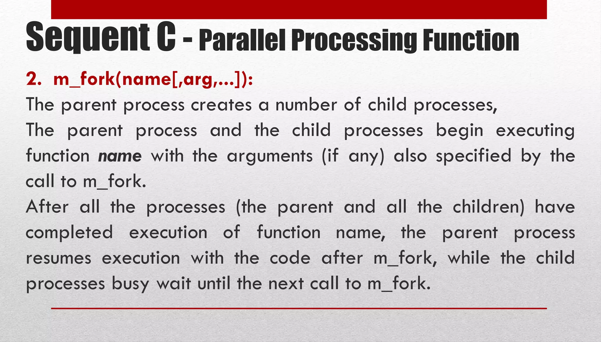 Chapter 4: Parallel Programming Languages | PPT