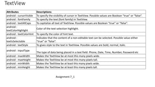 Mobile Application Development-Designing User Interface With View | PPTX