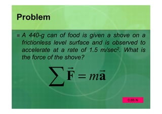 Forces and Newton\'s Laws