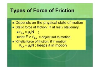 Forces and Newton\'s Laws