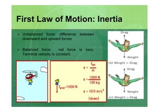 Forces and Newton\'s Laws