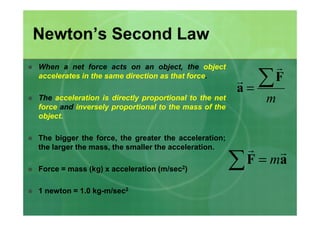Forces and Newton\'s Laws