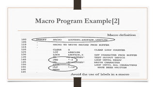 Macro-processor | PDF