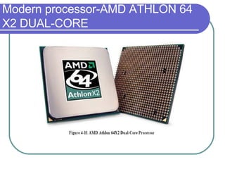 Modern processor-AMD ATHLON 64 X2 DUAL-CORE 