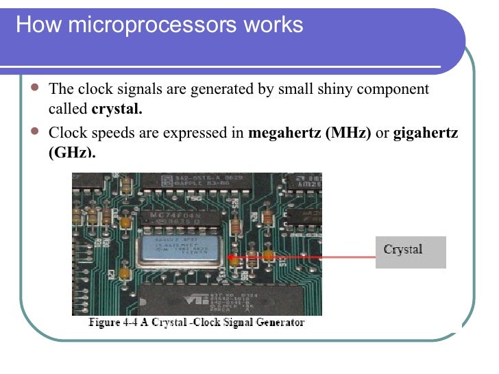 How do microprocessors work?